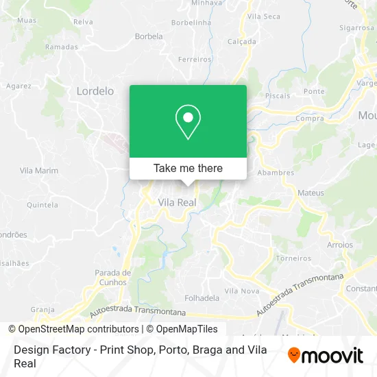 Design Factory - Print Shop map
