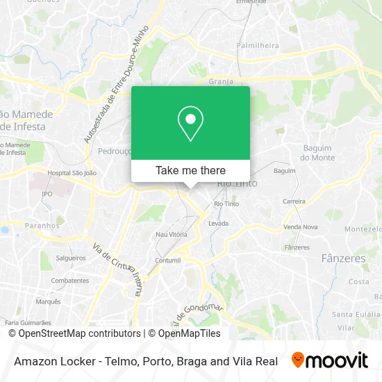 Amazon Locker - Telmo map