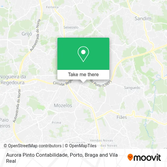 Aurora Pinto Contabilidade map