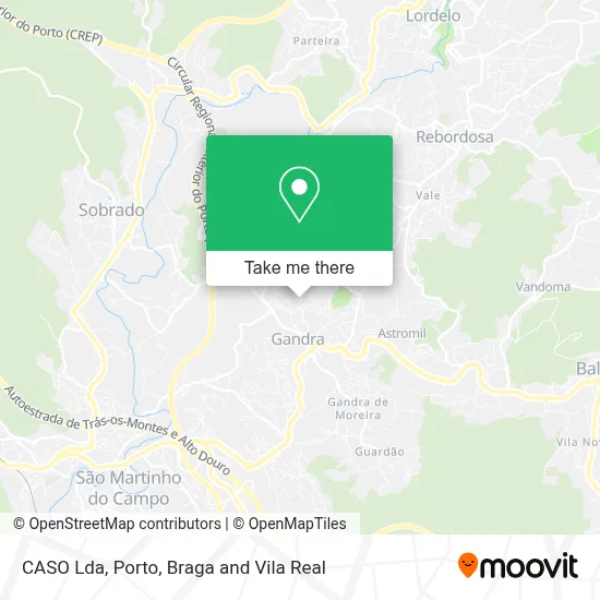 CASO Lda map