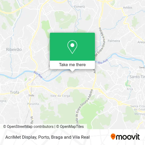 AcriMet Display map