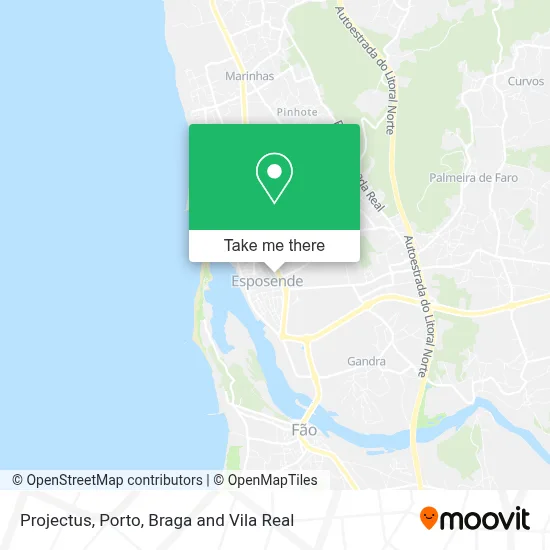 Projectus map