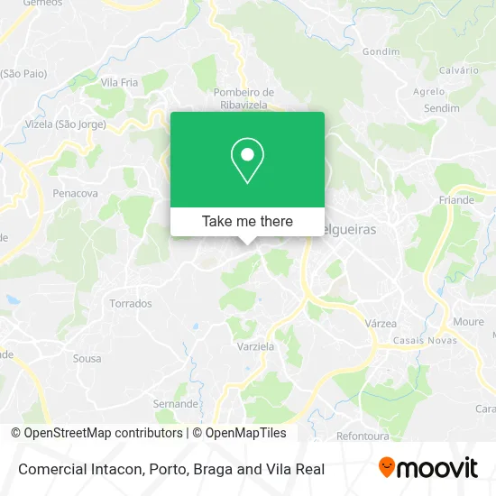 Comercial Intacon map
