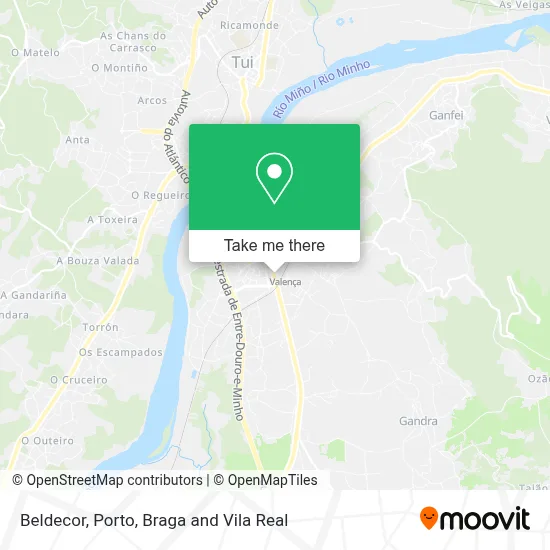 Beldecor map