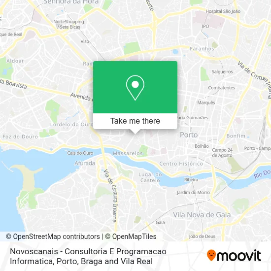 Novoscanais - Consultoria E Programacao Informatica map