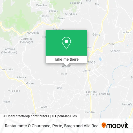 Restaurante O Churrasco map