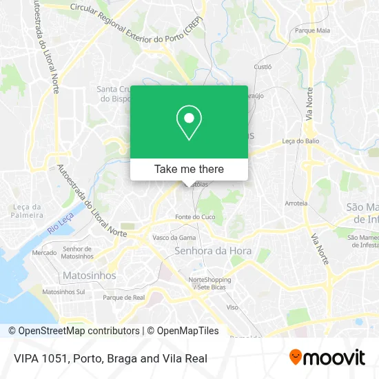 VIPA 1051 map
