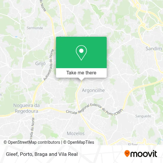 Gleef map