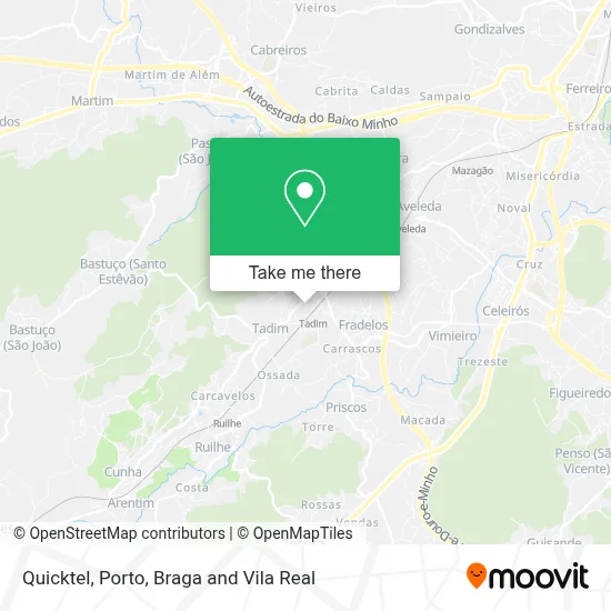 Quicktel map
