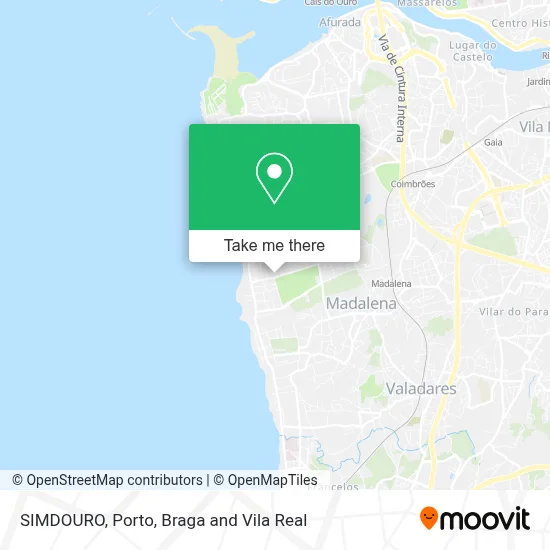SIMDOURO map