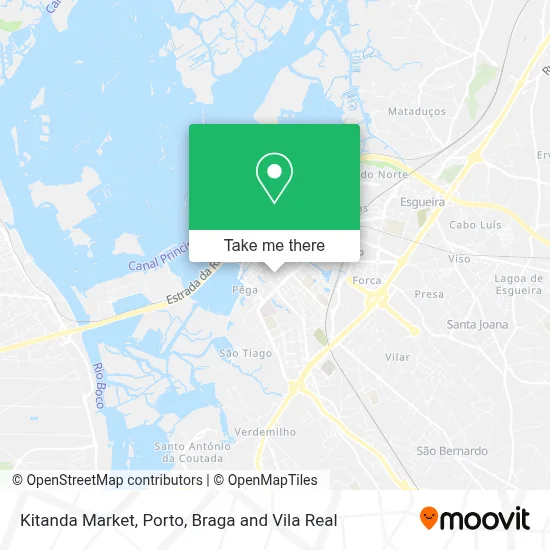 Kitanda Market map