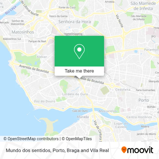 Mundo dos sentidos map
