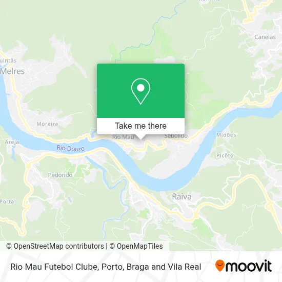 Rio Mau Futebol Clube map