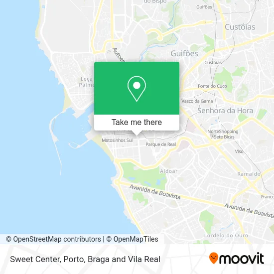 Sweet Center map