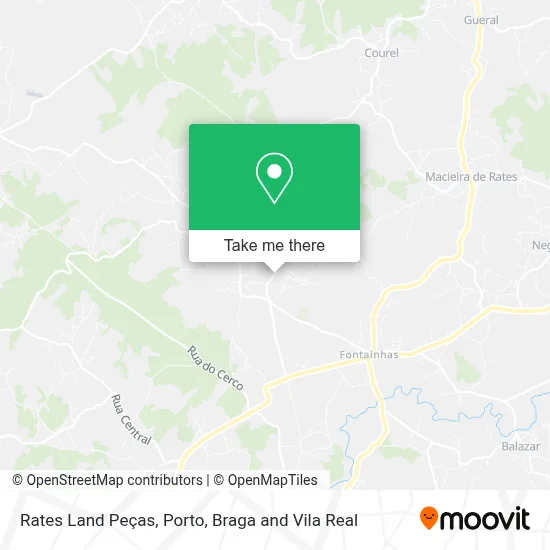 Rates Land Peças map