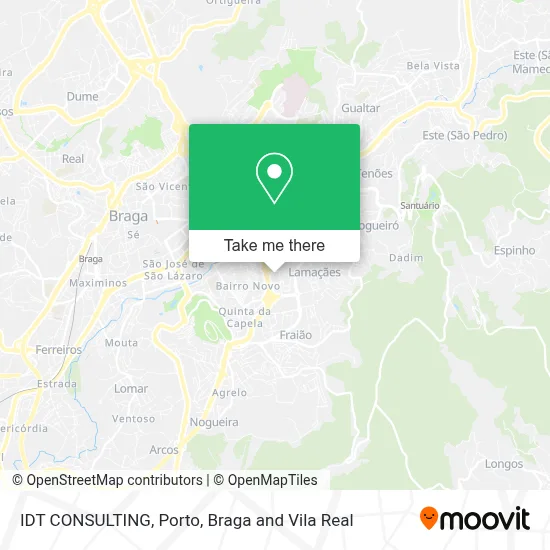 IDT CONSULTING map