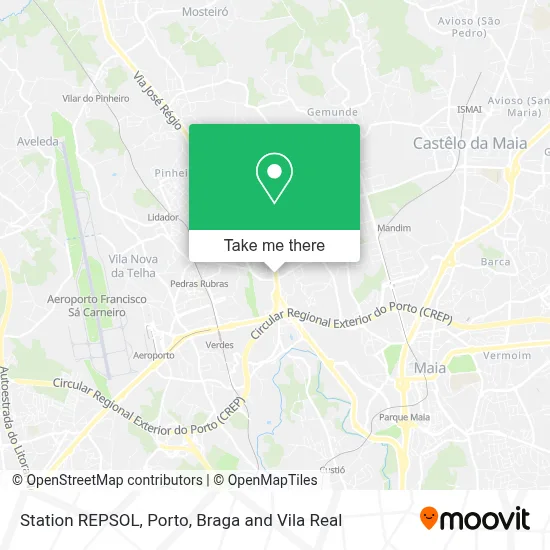 Station REPSOL map