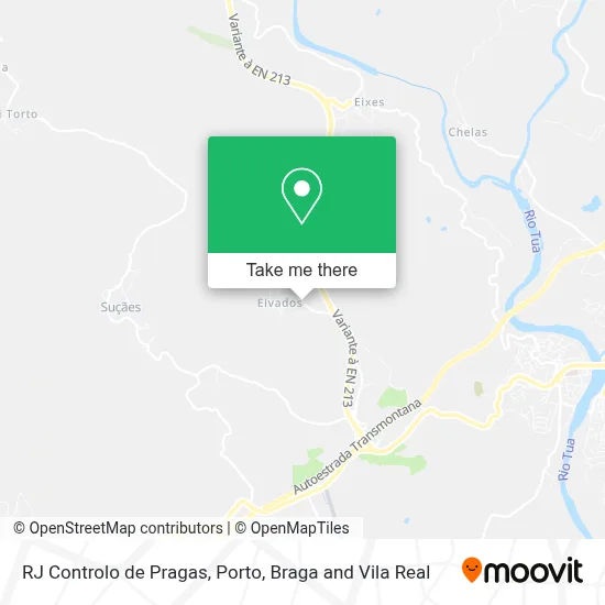 RJ Controlo de Pragas mapa