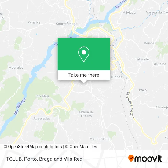 TCLUB map
