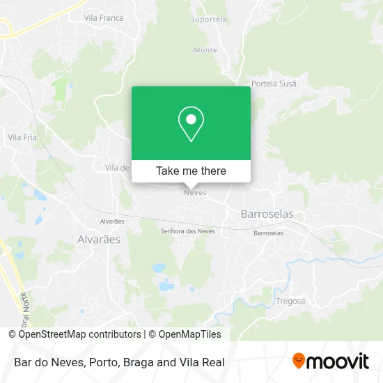 Bar do Neves map