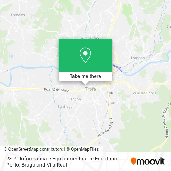 2SP - Informatica e Equipamentos De Escritorio map