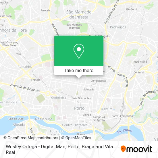 Wesley Ortega - Digital Man map
