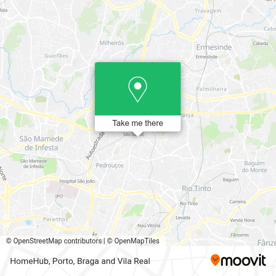HomeHub map