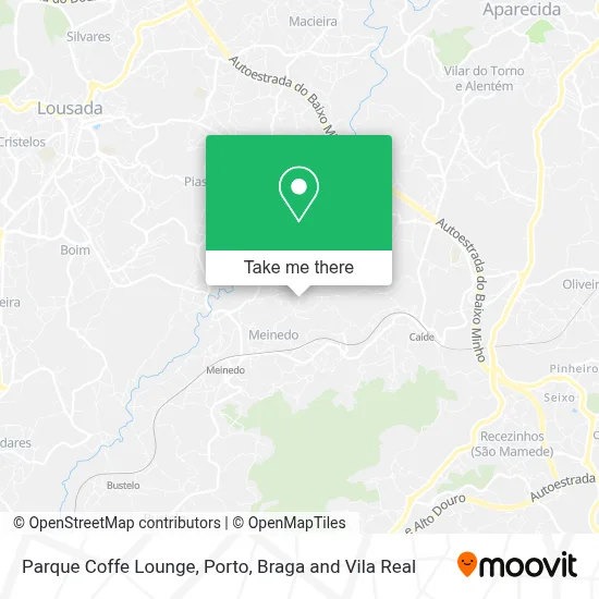 Parque Coffe Lounge map