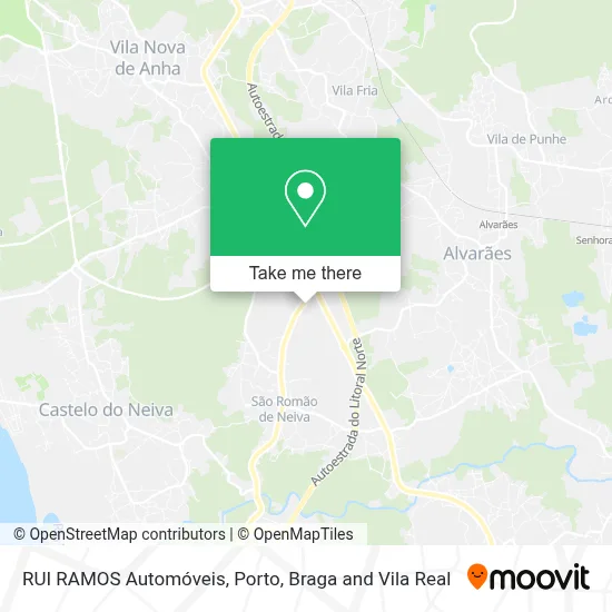 RUI RAMOS Automóveis mapa