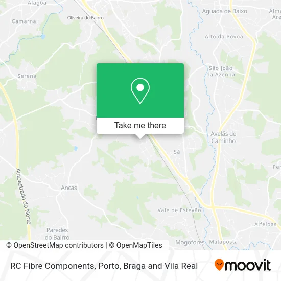 RC Fibre Components map