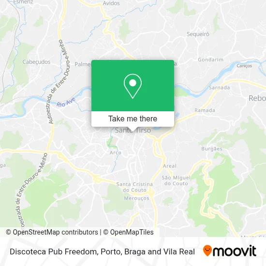 Discoteca Pub Freedom map