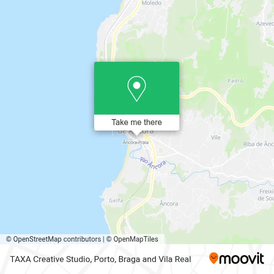 TAXA Creative Studio map