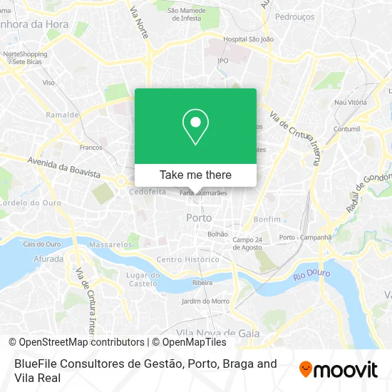 BlueFile Consultores de Gestão map