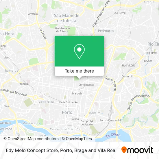 Edy Melo Concept Store map