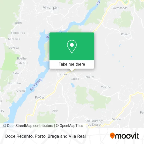 Doce Recanto map