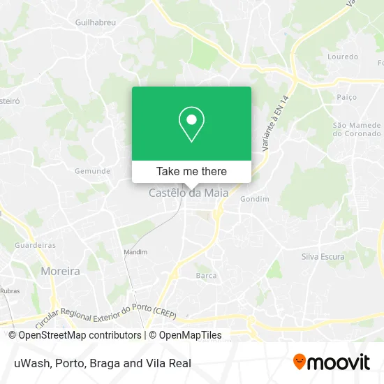 uWash map