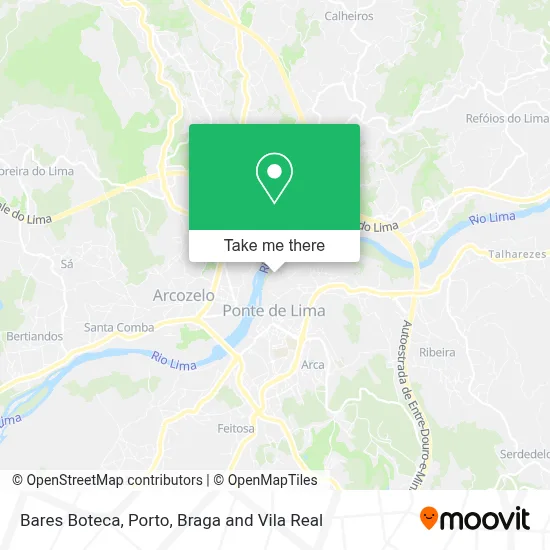 Bares Boteca map