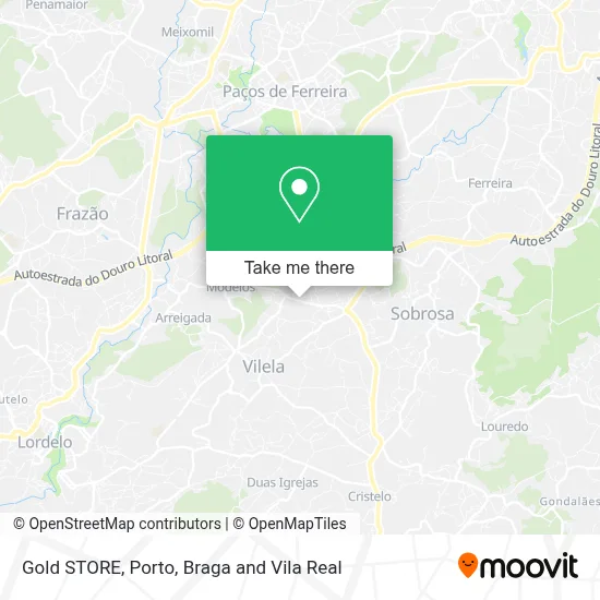 Gold STORE map