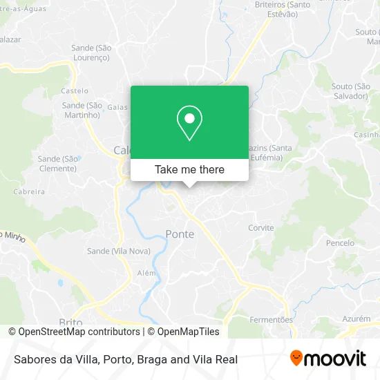 Sabores da Villa map