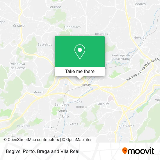 Begive map