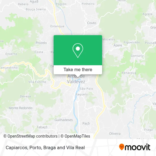 Capiarcos map