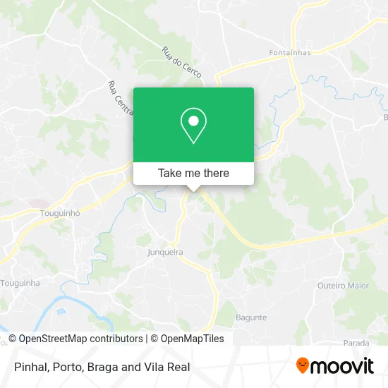 Pinhal map