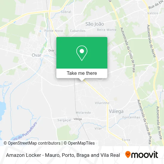 Amazon Locker - Mauro map