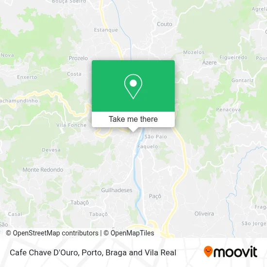 Cafe Chave D'Ouro map