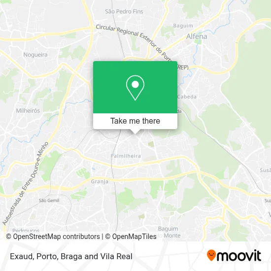 Exaud map