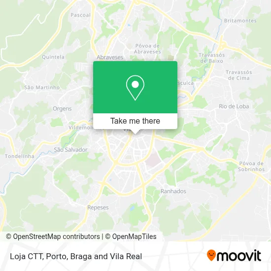 Loja CTT map