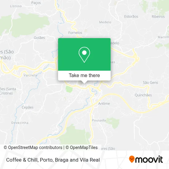 Coffee & Chill map
