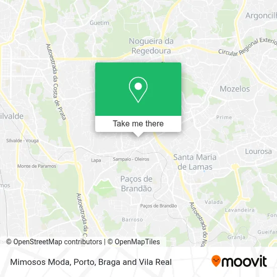 Mimosos Moda map