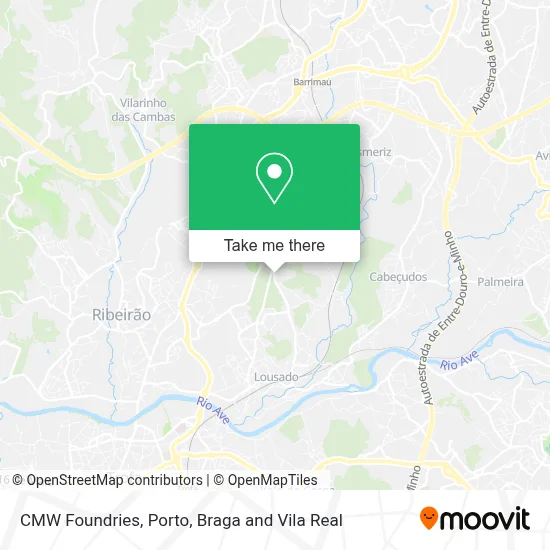 CMW Foundries map
