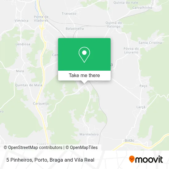 5 Pinheiros map